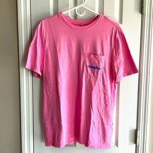 Pink Short Sleeve Chubbies Pocket Tee